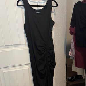 Chic Black Sleeveless Dress